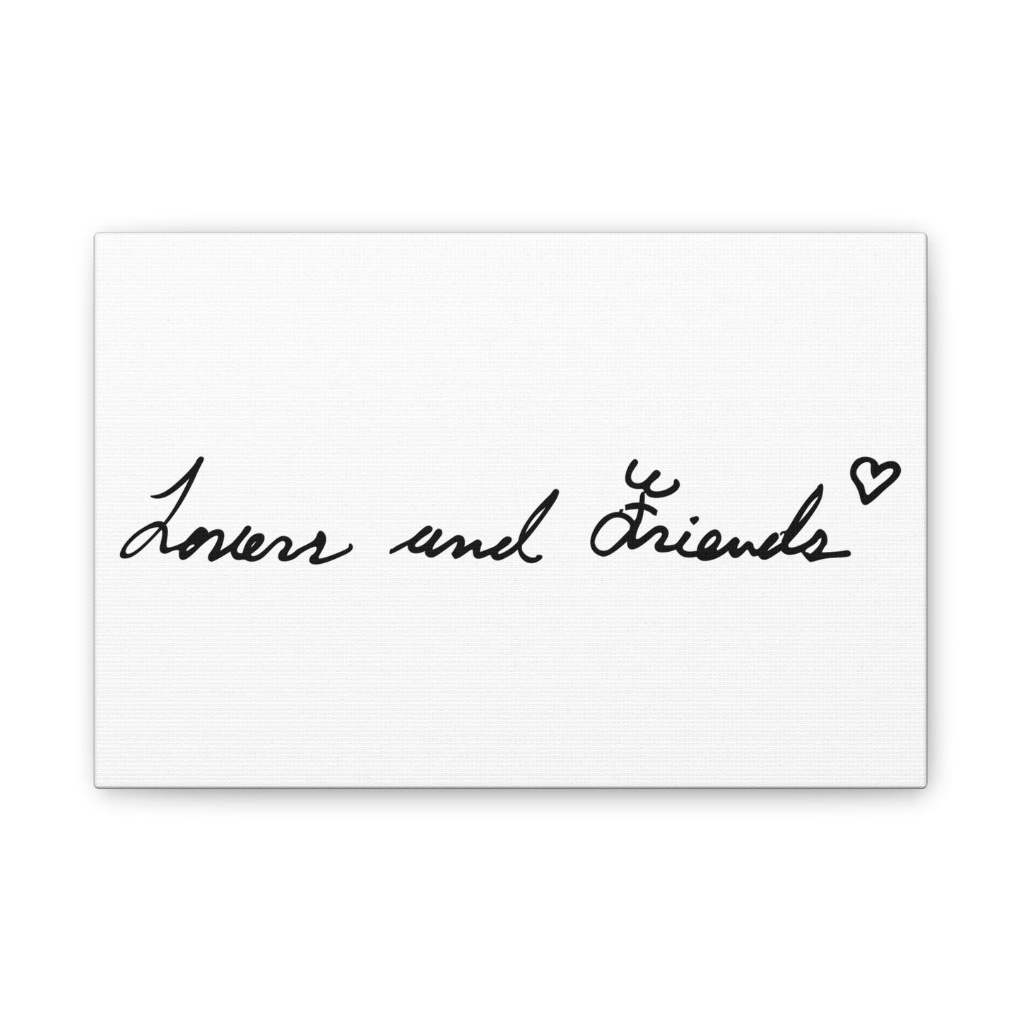 LOVERS AND FRIENDS Canvas