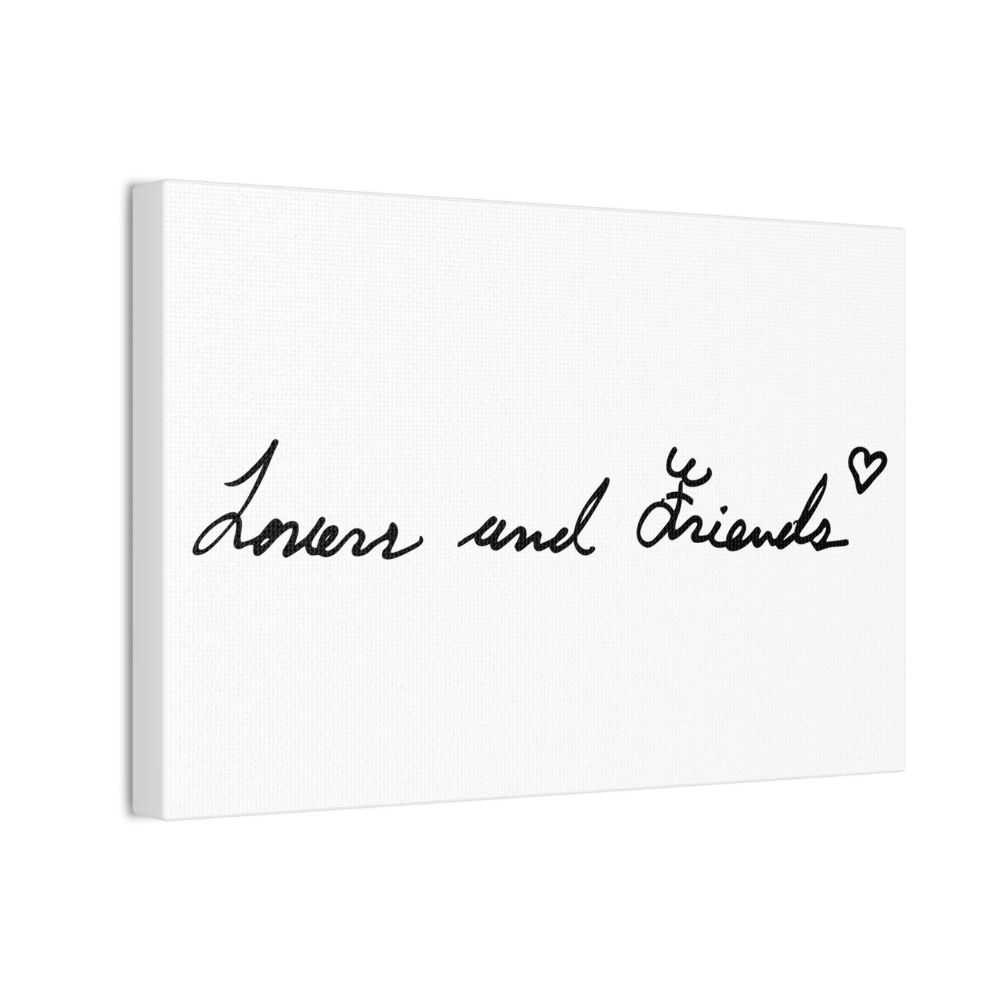 LOVERS AND FRIENDS Canvas