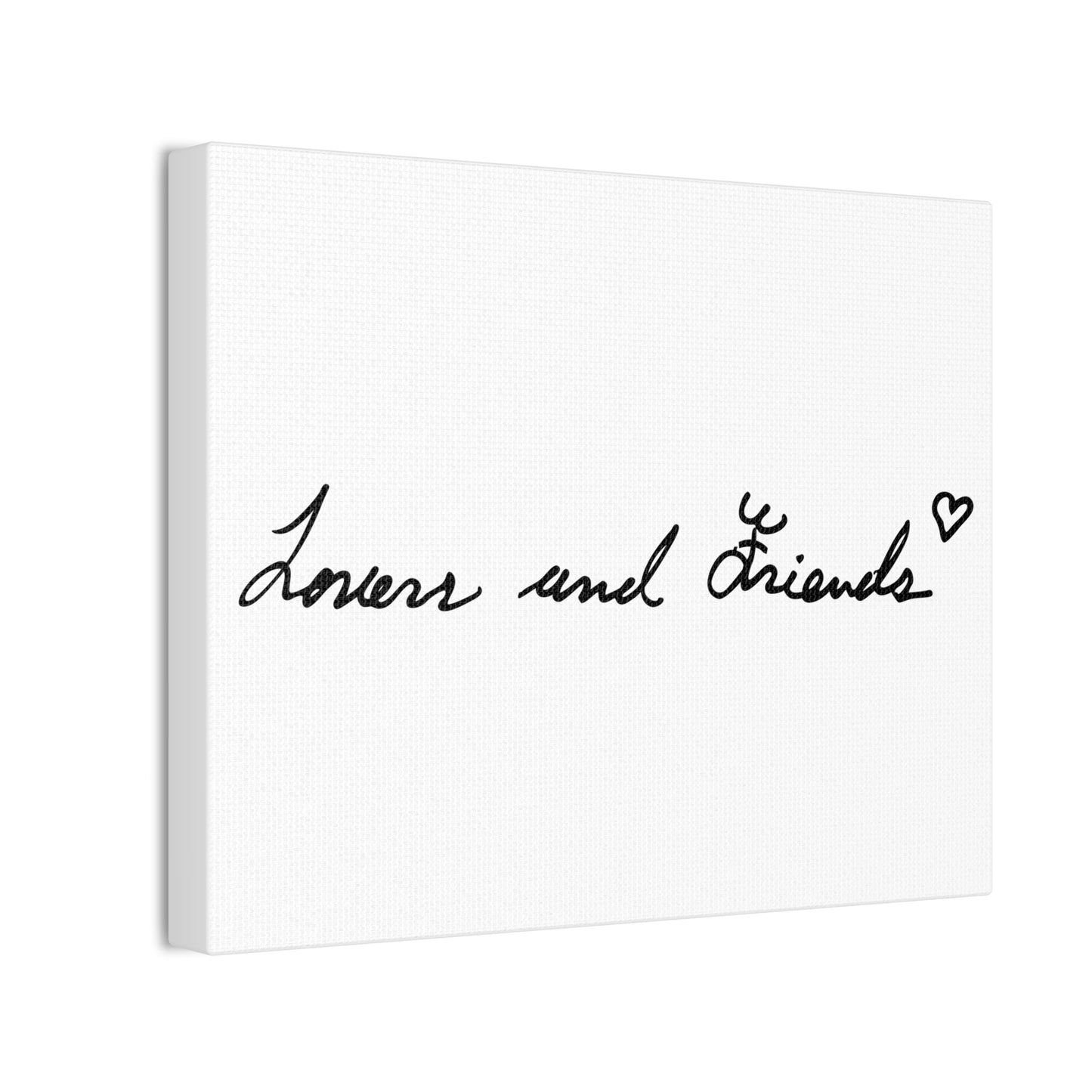 LOVERS AND FRIENDS Canvas