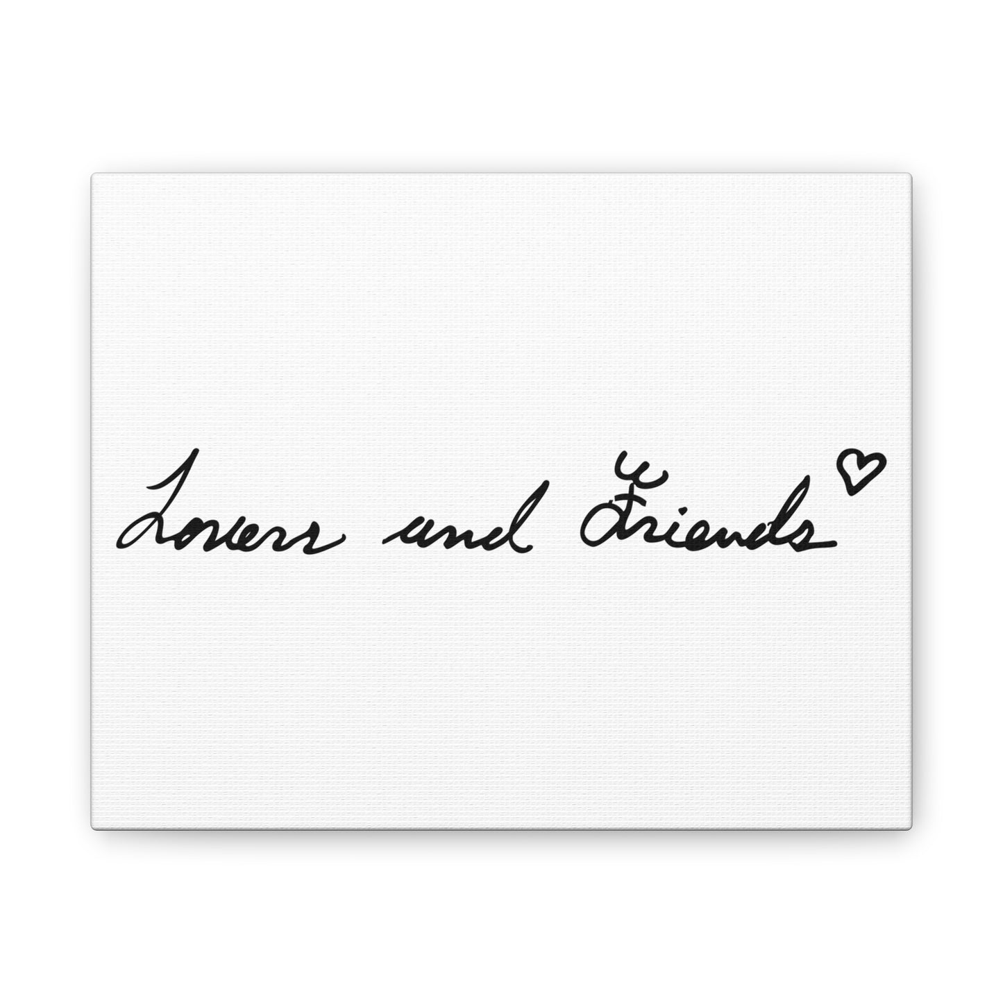 LOVERS AND FRIENDS Canvas