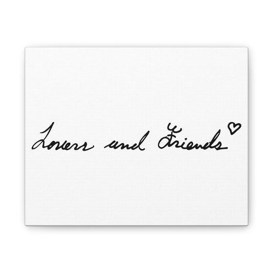 LOVERS AND FRIENDS Canvas